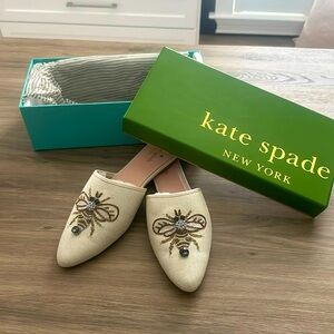 KATE SPADE MADDIE bee slides
